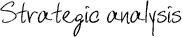 Strategic analysis