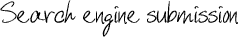 Search engine submission